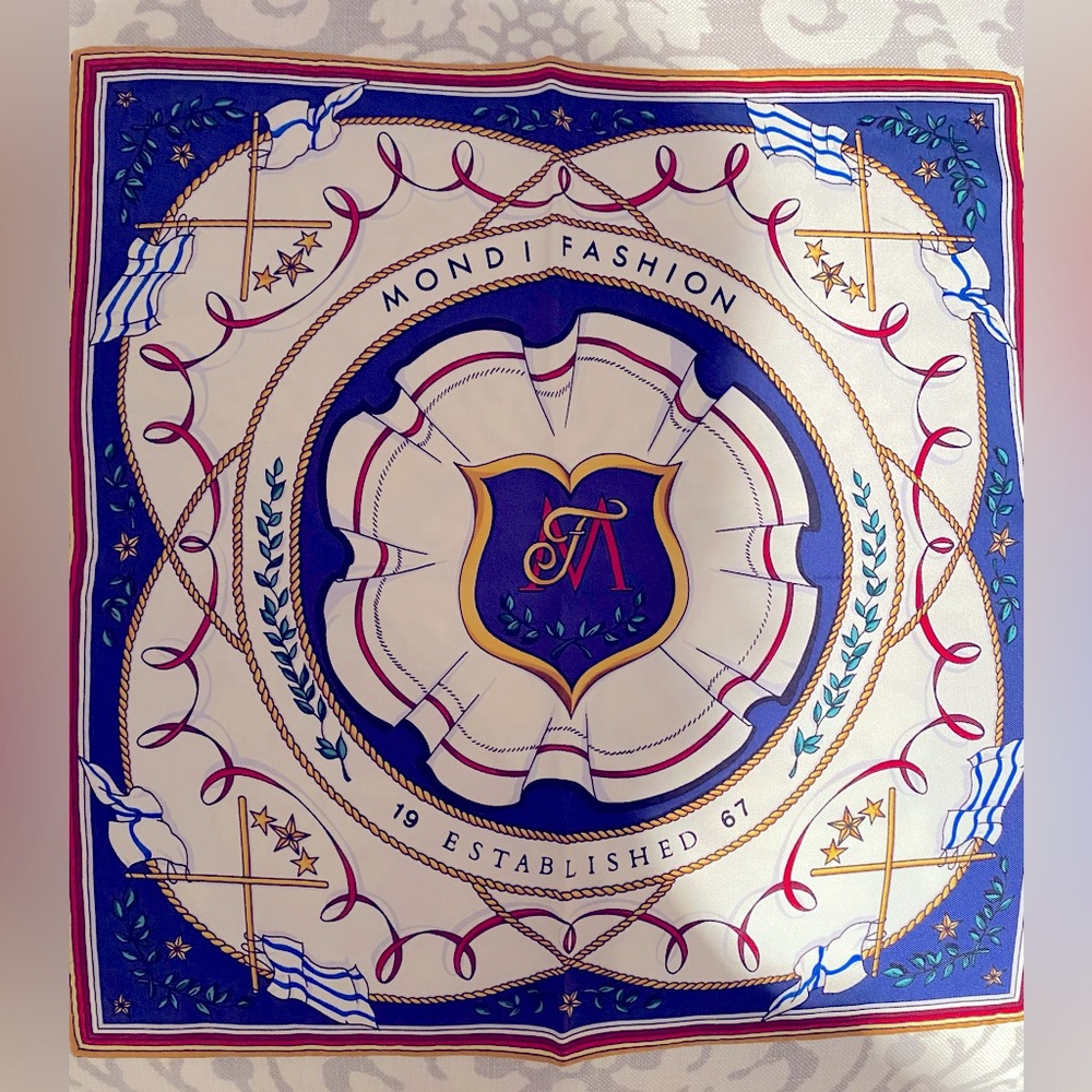 Mondi 100% silk scarf